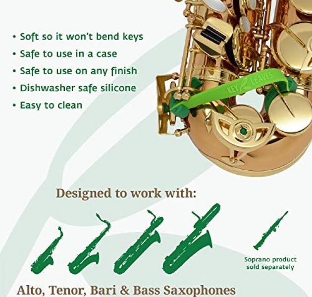 ♪『Key Leaves Saxphone Key Props 薩克斯風 皮墊沾黏防止器』♫