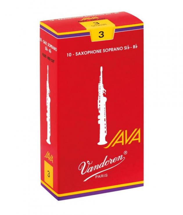 ♪ 法國 VANDOREN JAVA【紅盒】竹片 ♫ 10片裝 (高音SOPRANO)
