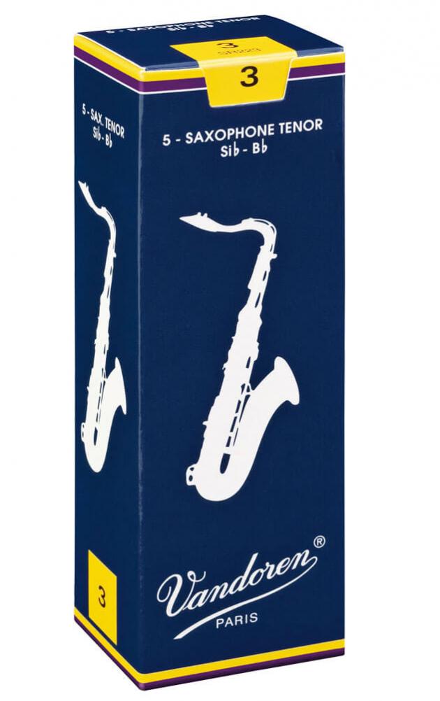 ♪ 法國 VANDOREN V5【藍盒】竹片 ♫ 5片裝 (次中音TENOR)